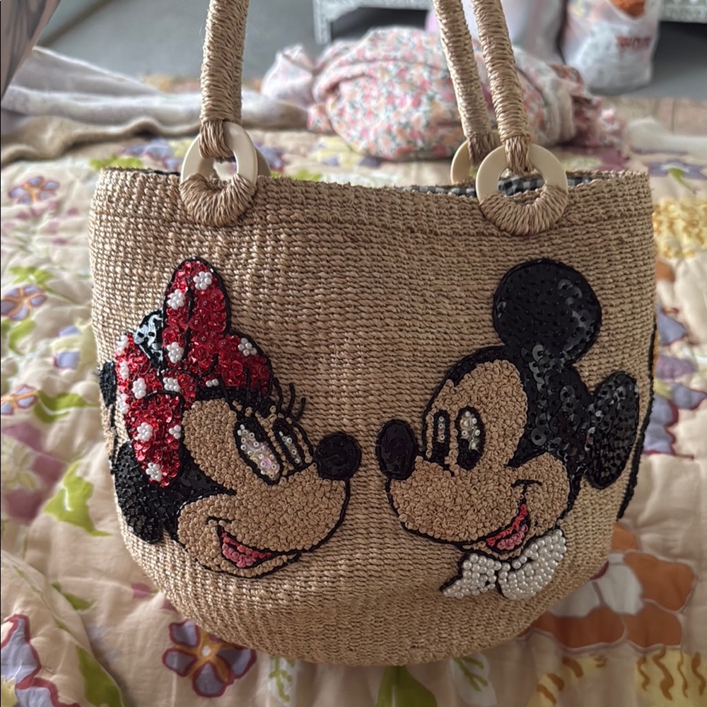 20th Anniversary Beams Boy x Disney Woven Mini Bag